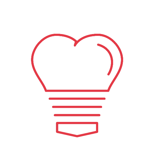 Strichzeichnung Zahnersatz